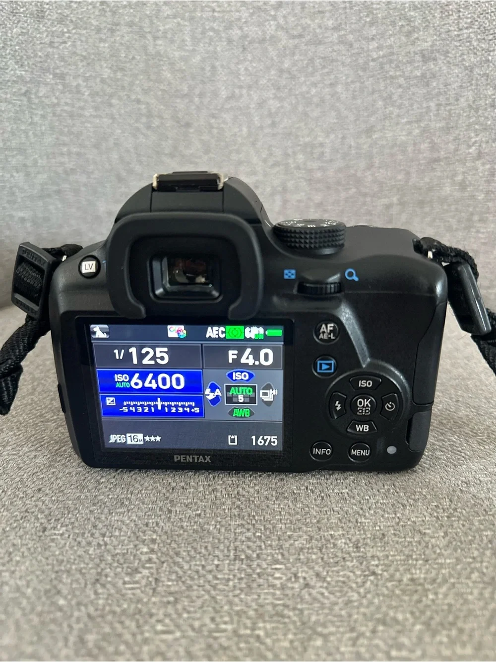 Pentax Black DSLR K-50 with 18-55mm